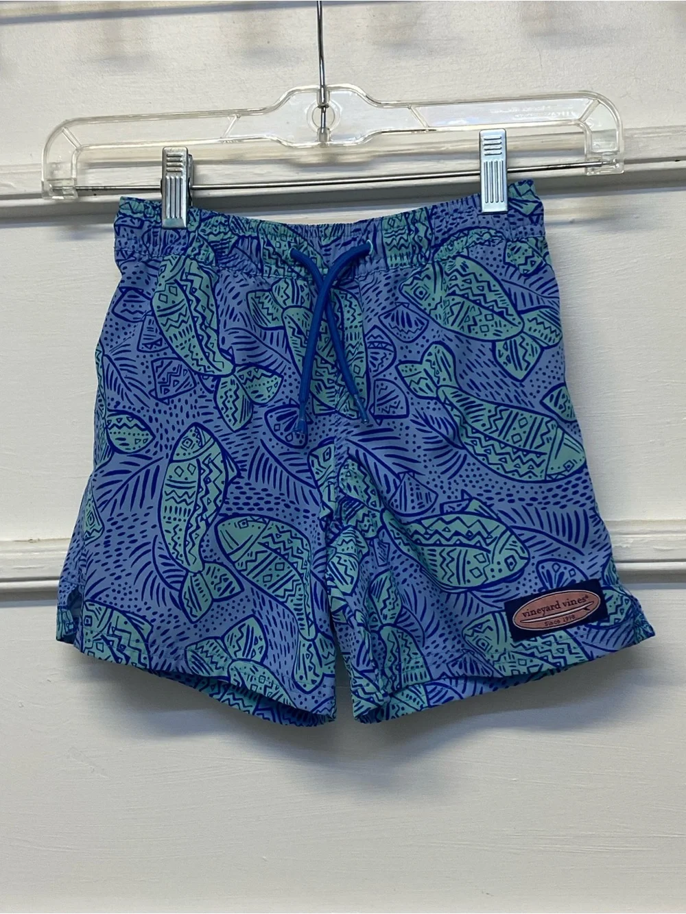 Vineyard Vines Boys' Printed Chappy Swim Trunks bundle of 4 size 5T